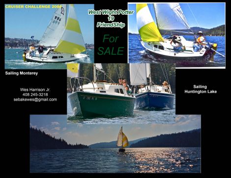 Used Boats For Sale in Salinas, California by owner | 1998 19 foot International Marine West Wight Potter